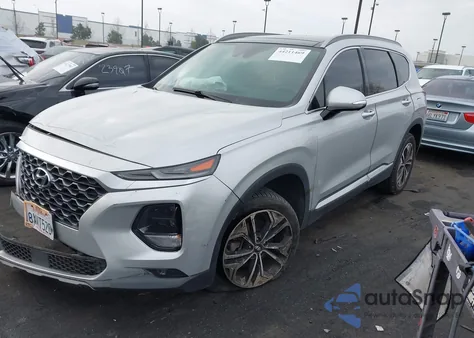 2019 Hyundai Santa Fe Ultimate 2.0T из США, поврежденный, VIN 5NMS53AA4KH109566